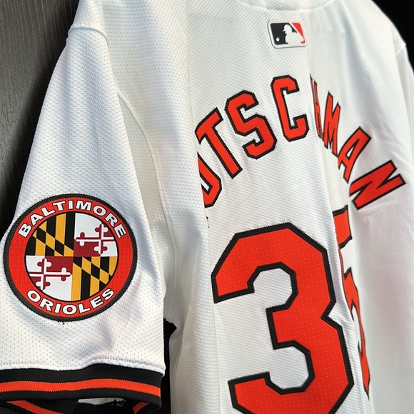 Adley Rutschman Baltimore Orioles Nike Home Elite Authentic 2024 - White - Picture 6 of 7